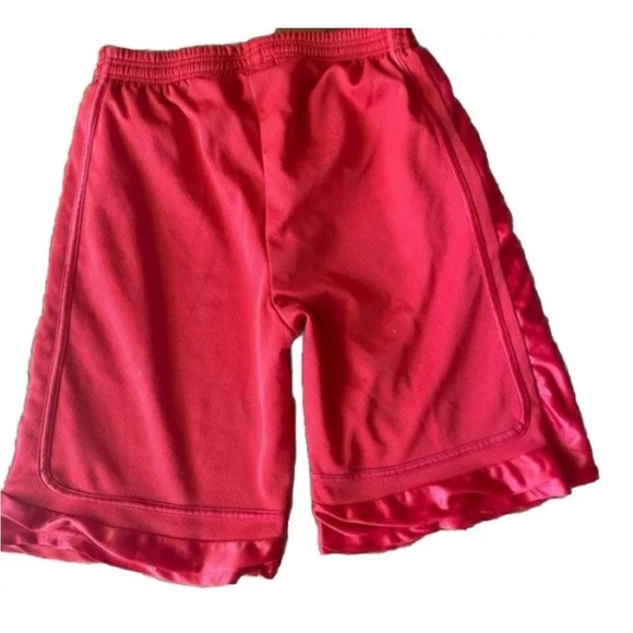 Red and Blue Athletic Shorts - Picture 2 of 10